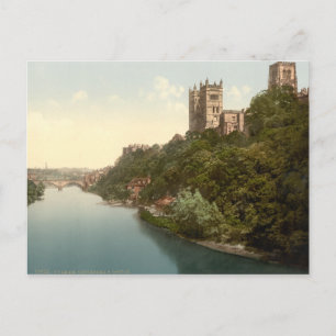 Carte Postale Cathédrale et église, Durham, Angleterre