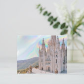 Carte Postale Cathédrale holographique (Debout devant)