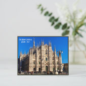 Carte Postale Cathédrale Milan Duomo - Italie (Debout devant)