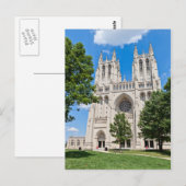 Carte Postale Cathédrale nationale de Washington (Devant / Derrière)