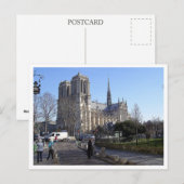 Carte Postale Cathédrale Notre-Dame (Devant / Derrière)