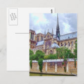 Carte Postale Cathédrale Notre-Dame 2 (Devant / Derrière)