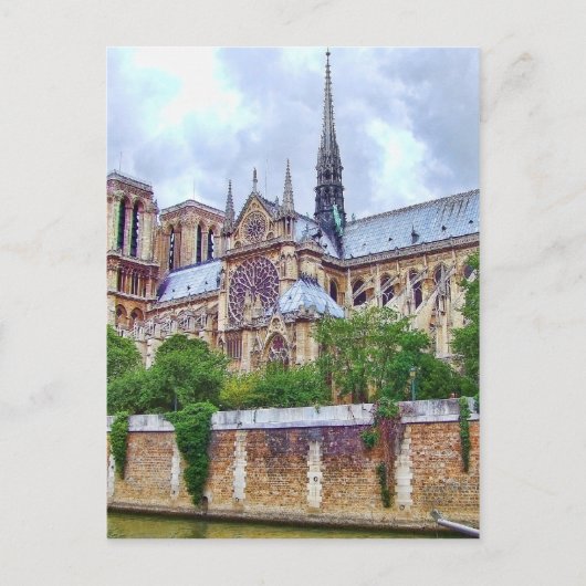 Carte Postale Cathédrale Notre-Dame 2 (Devant)