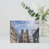 Carte Postale Cathédrale Notre-Dame de Reims, France (Debout devant)
