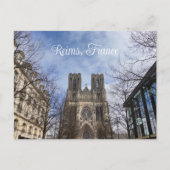 Carte Postale Cathédrale Notre-Dame de Reims, France (Devant)