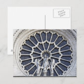 Carte Postale Cathédrale Notre-Dame, détail (Devant / Derrière)