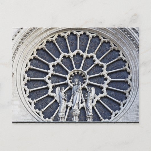 Carte Postale Cathédrale Notre-Dame, détail (Devant)