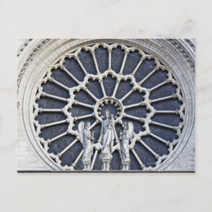 Carte Postale Cathédrale Notre-Dame, détail