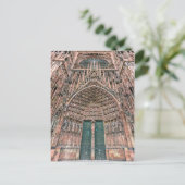 Carte Postale Cathédrale Notre-Dame, Strasbourg, France (Debout devant)