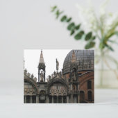 Carte Postale Cathédrale Patriarcale Basilique de Saint-Marc Car (Debout devant)