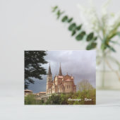 Carte Postale Cathédrale Père Noël Maria La Real de Covadonga (Debout devant)