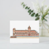 Carte Postale Cathédrale romane de Saint Jacques de Compostelle. (Debout devant)