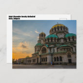 Carte Postale Cathédrale Saint-Alexandre-Nevsky (Devant / Derrière)