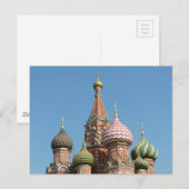 Carte Postale Cathédrale Saint Basil (Devant / Derrière)