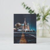 Carte Postale Cathédrale Saint-Basil et Hosico (Debout devant)