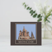 Carte Postale Cathédrale Saint Basile Moscou (Debout devant)