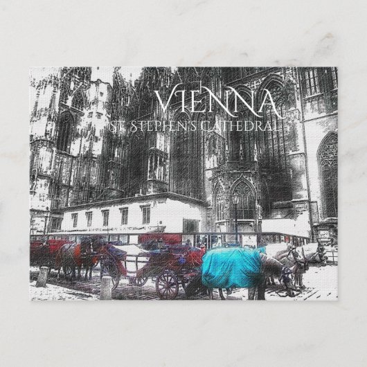 Carte Postale Cathédrale Saint-Étienne de Vienne (Devant)
