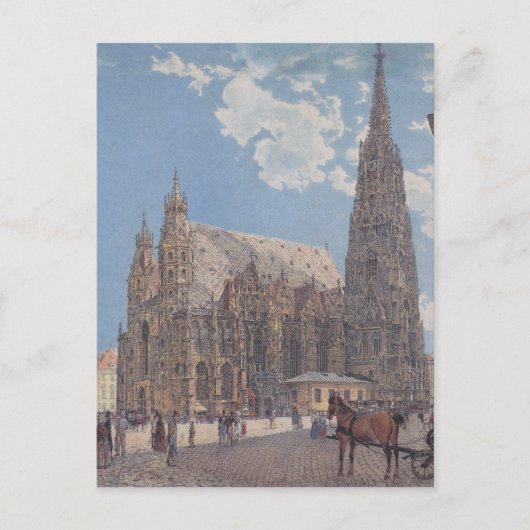Carte Postale Cathédrale Saint-Etienne de Vienne par Rudolf (Devant)