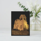 Carte Postale Cathédrale Saint-François Santa Fe Nouveau-Mexique (Debout devant)