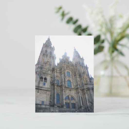 Carte Postale Cathédrale Saint-Jacques-de-Compostelle (Debout devant)