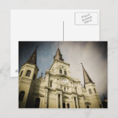 Carte Postale Cathédrale Saint-Louis (Devant / Derrière)