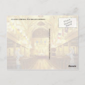 Carte Postale Cathédrale Saint-Louis (intérieure), Nouvelle-Orlé (Dos)