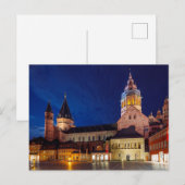 Carte Postale Cathédrale Saint-Martin de Rhénanie-Palatinat (Devant / Derrière)