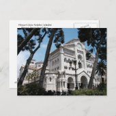 Carte Postale Cathédrale Saint-Nicolas de Monaco (Devant / Derrière)