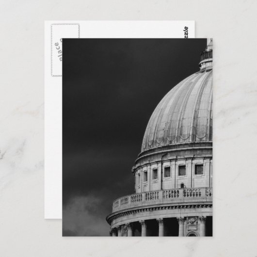 Carte Postale Cathédrale Saint-Paul (Devant / Derrière)