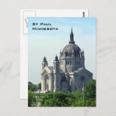 Carte Postale Cathédrale Saint-Paul (Devant / Derrière)