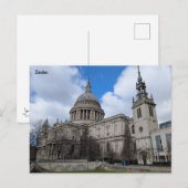 Carte Postale Cathédrale Saint-Paul (Devant / Derrière)