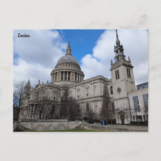 Carte Postale Cathédrale Saint-Paul (Devant)