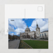 Carte Postale Cathédrale Saint-Paul (Devant / Derrière)