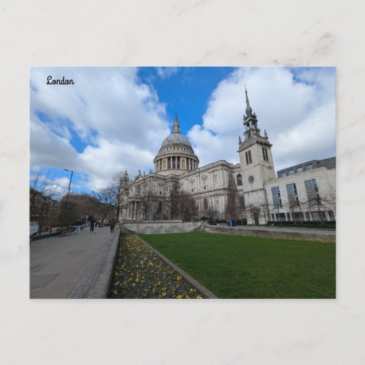 Carte Postale Cathédrale Saint-Paul (Devant)