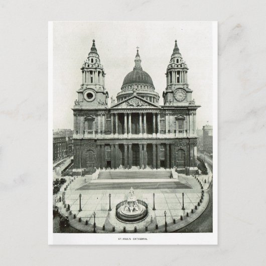 Carte Postale Cathédrale Saint-Paul 1900 (Devant)