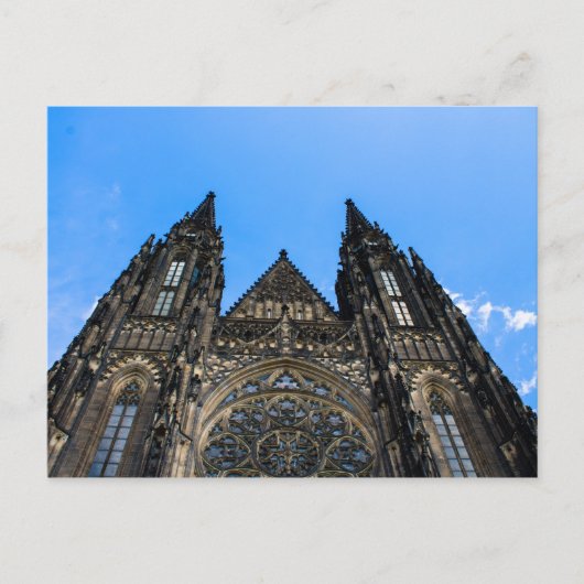 Carte Postale Cathédrale Saint-Vitus (Devant)
