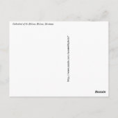 Carte Postale Cathédrale Sainte-Hélène, Helena, Montana (Dos)