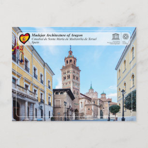 Carte Postale Cathédrale Sainte-Marie-de-Mediavilla de Teruel