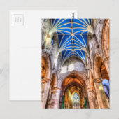 Carte Postale Cathédrale St Giles Édimbourg (Devant / Derrière)