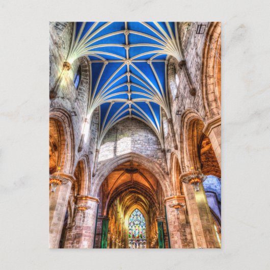 Carte Postale Cathédrale St Giles Édimbourg (Devant)