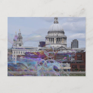 Carte Postale Cathédrale St Paul, Londres, Angleterre