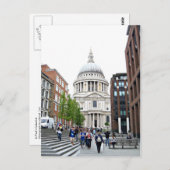 Carte Postale Cathédrale St Pauls (Devant / Derrière)