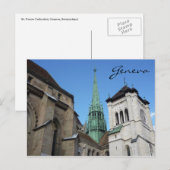 Carte Postale cathédrale st pierre (Devant / Derrière)