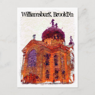 Carte Postale Cathédrale, Williamsburg, Brooklyn