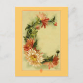 Carte Postale Catherine Klein Alphabet Fleur C Chrysanthemum (Devant)