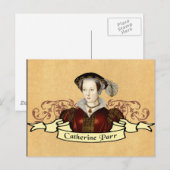 Carte Postale Catherine Parr (Devant / Derrière)