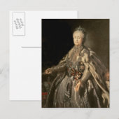 Carte Postale Catherine The Great, 1793 (Devant / Derrière)