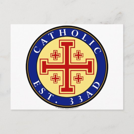 CARTE POSTALE CATHOLIQUE (Devant)