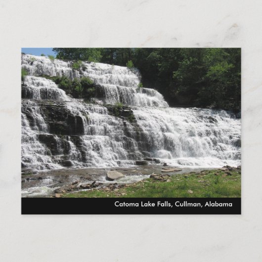 Carte postale Catoma Lake Falls (Devant)