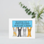 Carte Postale Cats de Knee Surgery (Debout devant)